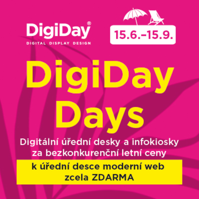 Letní DigiDay Days: Moderní řešení pro obce budoucnosti