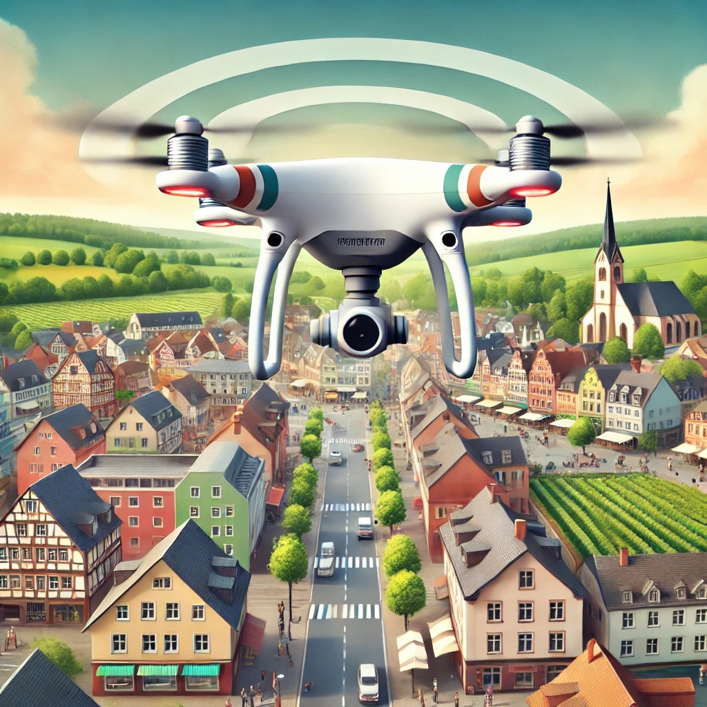 K elektronické úřední desce video z dronu grátis